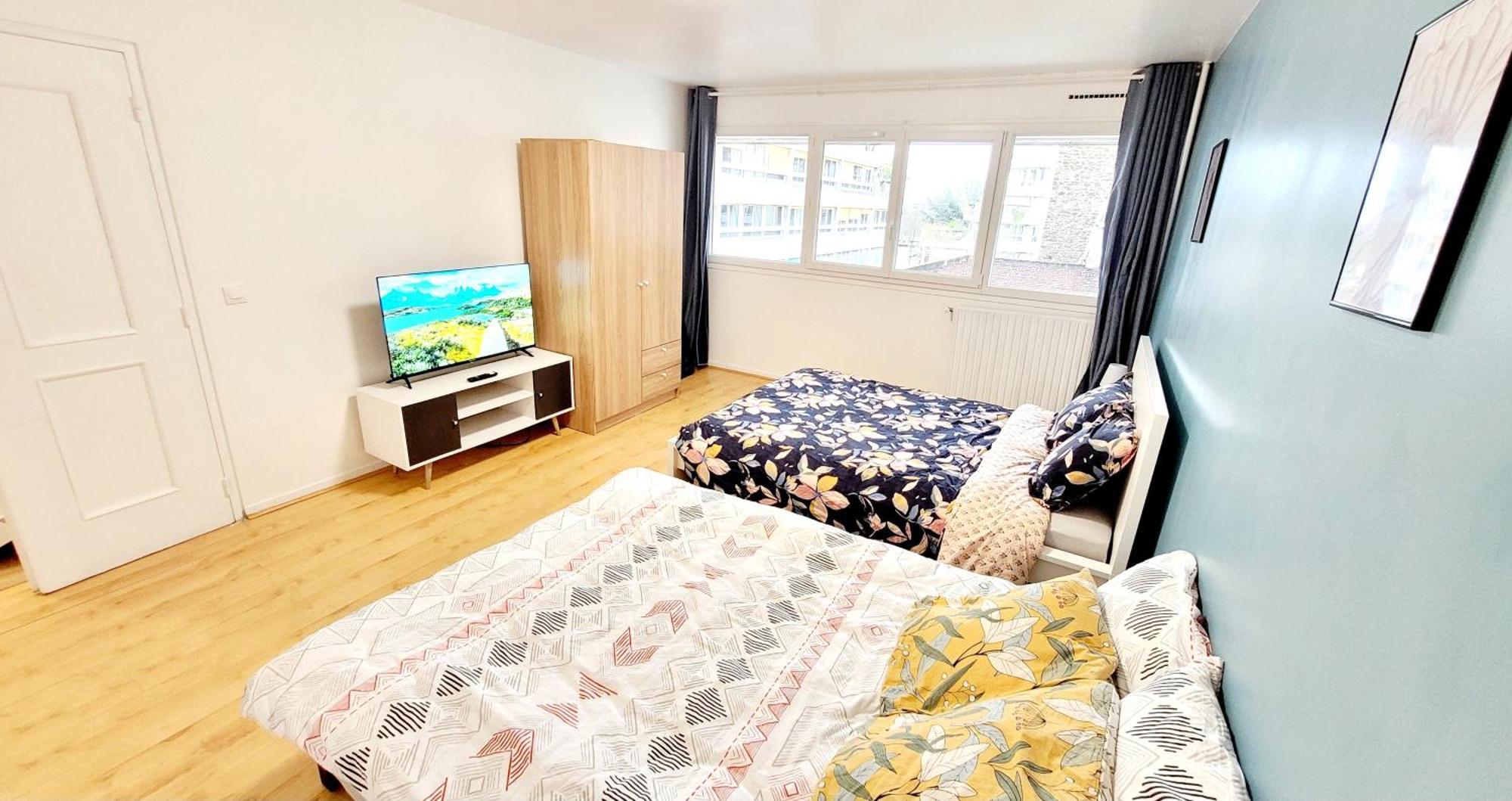 Appartement De 3 Chambres Ivry-sur-Seine Esterno foto